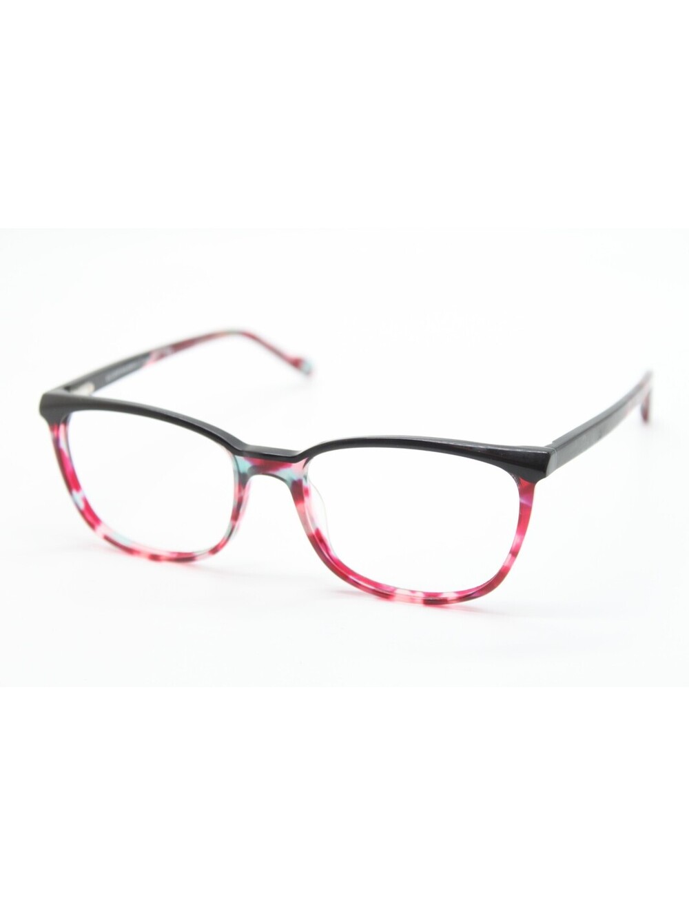 NEW SCOTT HARRIS SH-676  BLACK PINK GREEN AUTHENTIC EYEGLASSES 53-17